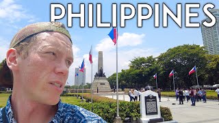 First Impressions of MANILA PHILIPPINES Travel Vlog [upl. by Toole]