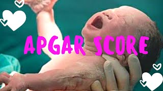 APGAR Score  Immediate Assessment Of Newborn  Initial Newborn Assessment With Example [upl. by Ophelia]