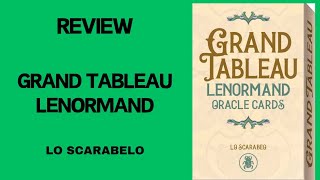 💥 REVIEW 💥 GRAND TABLEAU LENORMAND ORACLE CARDS 💥 [upl. by Nylanna989]