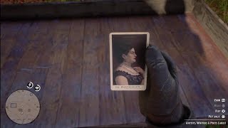 Artists Writers And Poets Cigarette Card 1 Location RDR2 [upl. by Darci508]