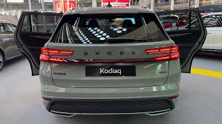 New SKODA KODIAQ Sportline 2024  PRACTICALITY test amp trunk space 20 TDI 4X4 [upl. by Tshombe]