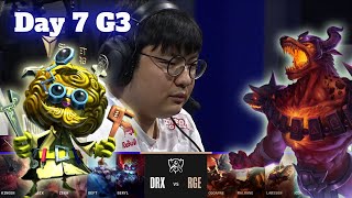 DRX vs RGE  Day 7 LoL Worlds 2022 Main Group Stage  DRX vs Rogue  Groups full game [upl. by Eyahs]