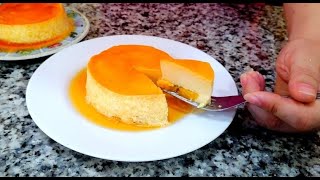 FLAN CON PLÁTANO SIN HORNO pocos ingredientes ¡deliciosísimo [upl. by Nossila]