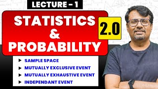 Overview Sample Space amp Types of Events  Statistics and Probability  By GP Sir [upl. by Frankie]