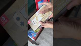 Unboxing Nintendo Switch Lite Hyrule Edition Nintendo Zelda Gamers mexico [upl. by Win]