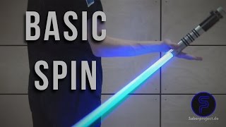 BasicSpin  Single Lightsaber Trick [upl. by Son]