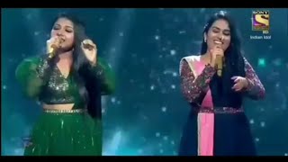 Mainu Ishq Da Lagya Rog Arunita and Sayli Great performance Indian Idol 12 [upl. by Sakhuja]