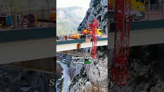 the process of building a bridge shortsvideo facts didiyouknow bridge [upl. by Aihsekat651]