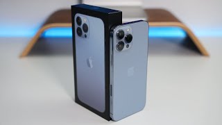 iPhone 13 Pro Max  Unboxing Setup and First Look [upl. by Orlantha]