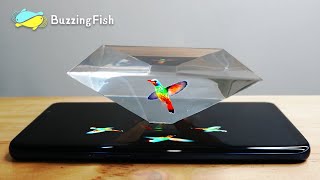 🎥 How to Make 3D Hologram Projector with Resin Super Clear  Resin DIY [upl. by Kameko]