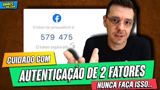 NÃO USE AUTENTICAÇÃO DE 2 FATORES SEM SABER ISSO ANTES  Como usar 2FA corretamente [upl. by Siuqram]