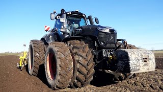 DeutzFahr 9340 TTV Warrior quotBlack Editionquot Deep Cultivating w BEDNAR Terraland TN 4000 [upl. by Morocco]