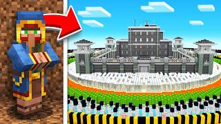 I Built Minecrafts Most Secure Prison for Wandering Traders [upl. by Hanan]