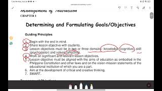 PT C3L1 ObjectiveRelated Principles of Teaching [upl. by Nodnek540]