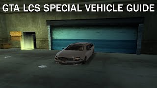 GTA LCS Special Vehicle Guide EC quotBlackquot Sindacco Argento [upl. by Gherardi450]