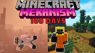 I Survived 100 Days TERRAFORMING AN ALIEN PLANET in Hardcore Minecraft [upl. by Maghutte]