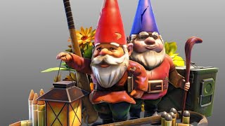 Me cuesta recoger los gnomos que malo soy  Fortnite [upl. by Tnomed]