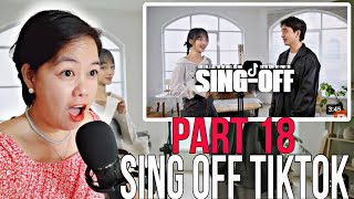 LeBrent Reacts SINGOFF TIKTOK SONGS PART 18 Like I Do พี่ชอบหนูที่สุดเลย ILYTM Oke Gas vs [upl. by Enomahs]