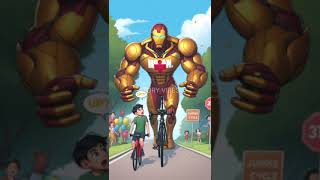 Superhero but Cycle ride with son💥🔥🥰MarvelampDCavengerssuperherovibes marvel Shorts [upl. by Dix152]