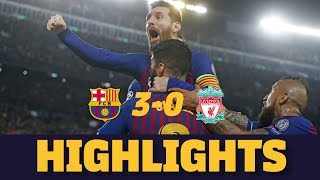 BARÇA 30 LIVERPOOL  Match highlights [upl. by Goober]