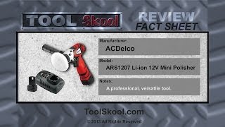 ACDelco ARS1207 3quot Mini Poisher amp Kit  Review [upl. by Maurey]