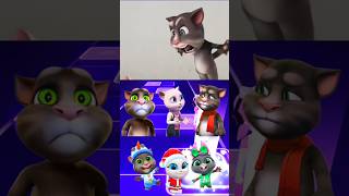 Talking Tom Transformation Talking Angela Ra Ra Roma 🎶 Coffin Dance Tiles Hop coffindance shorts [upl. by Idnac]