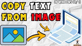 How to Copy Text from Image  windows me photo se text ko copy kese kare [upl. by Bunnie147]