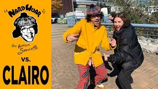 Nardwuar vs Clairo [upl. by Glarum]