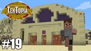 TekTopia 19  Children of the Village Minecraft Villager Mod [upl. by Nyrahtak141]