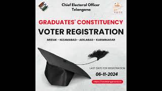 Graduates Constituency Voter Registration [upl. by Oigolue]