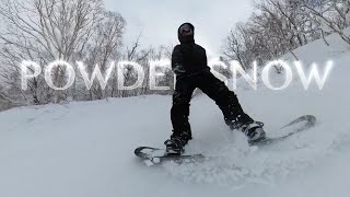 Teine Snowboarding RAW RUN🥶🥶 Hokkaido Japan [upl. by Jew]