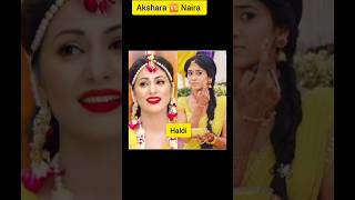 Akshara and naira wedding💞 status  Hina Khan  Shivangi Joshi yrkkh  statustrending viralvideo [upl. by Airdua]