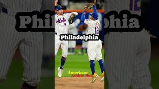 Francisco Lindors grand slam propels the Mets into the NLCS eliminating the Phillies shorts [upl. by Adnyl]