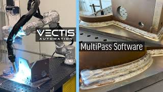 MultiPass Feature on the Vectis Cobot Welding Tool [upl. by Ayita]