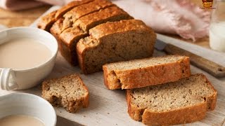 How to Make Low Fat Banana Bread Recipe Easily [upl. by Lana]