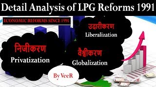 Detail Analysis of LPG Reforms 1991 Liberalisation Privatisation and Globalisation  India Economy [upl. by Anitnoc]