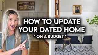 8 AFFORDABLE WAYS TO UPDATE A DATED HOME WITHOUT REMODELING [upl. by Naziaf]