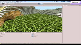 Unity 3D  Voxel Engine Update 6 [upl. by Gae]