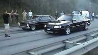 800HP Audi S4 vs Chevy NOVA Birka cup 4  2006 [upl. by Leahcimnoj]