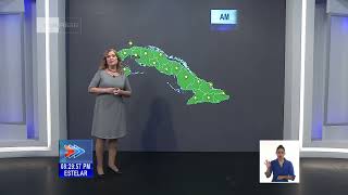 El Tiempo en Cuba calor y aisladas lluvias en el norte de occidente [upl. by Nna639]