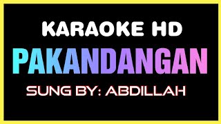 Pakandangan  Abdilla Karaoke Version  Tausug Song Karaoke [upl. by Rozalin818]