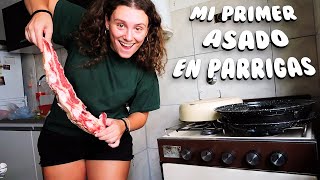 MI PRIMER ASADO EN PARRIGAS [upl. by Tireb]