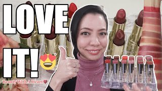 Milani Color Statement Lipsticks Swatches amp Review [upl. by Dougherty]