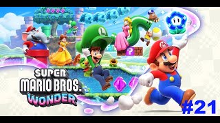 Des tuyaux qui montent à la tête   Mario Bros Wonder  Ep 21 [upl. by Laud922]