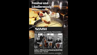 SöMM4 on Stage Fondue und Ländlermusig  Vorschau [upl. by Leiser]