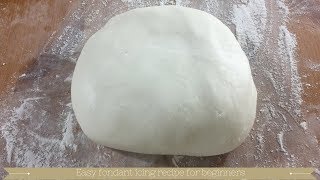 Easy fondant icing recipe for beginners [upl. by Pazit]