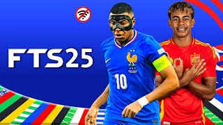 FTS 25 MOBILE™ ANDROID OFFLINE 300 MB NEW KITS 202425 REAL FACES AND LATEST TRANSFERS BEST GRAPHICS [upl. by Nobie]