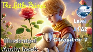 The Little Prince audiobook chapter 3  Easy English Audio book for Learning English A1 Level [upl. by Cobbie]