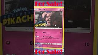 Pokemon card Snubbull •Sun amp Moon Promo•Promo•SM200 Message for price [upl. by Elwina269]