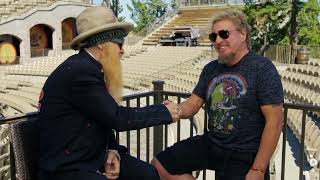 Billy Gibbons Talks Music and Jams with Sammy Hagar [upl. by Paryavi617]